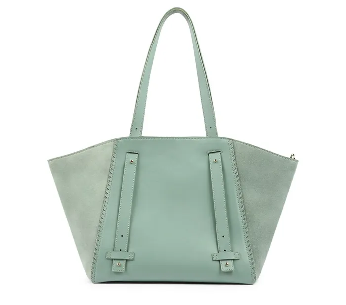 Repetto Womens Backpacks Double Vie Bag Jade Green Gift 4 You