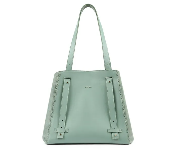 Repetto Womens Backpacks Double Vie Bag Jade Green Gift 4 You