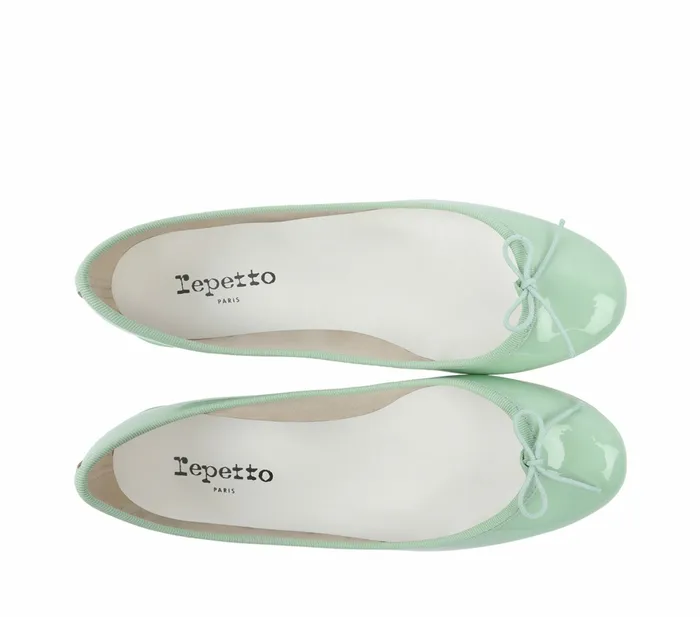 Repetto Womens Ballerinas Camille Ballerinas Pistachio Green