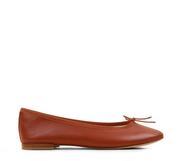 Repetto Womens Ballerinas High Cendrillon Ballerinas Flammy Red