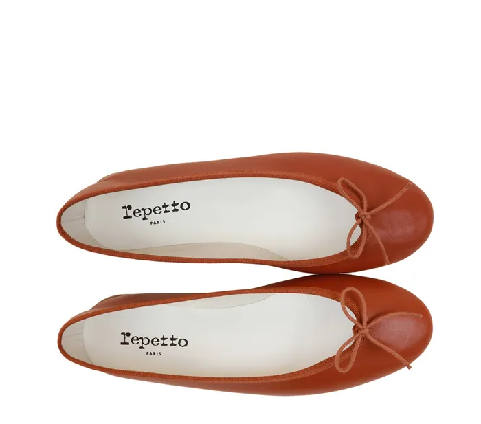 Repetto Womens Ballerinas High Cendrillon Ballerinas Flammy Red