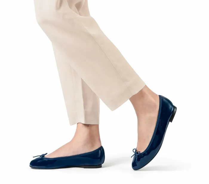 Repetto Womens Ballerinas Lili Ballerinas Navy Blue