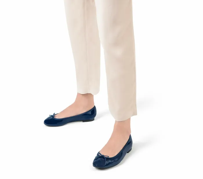 Repetto Womens Ballerinas Lili Ballerinas Navy Blue