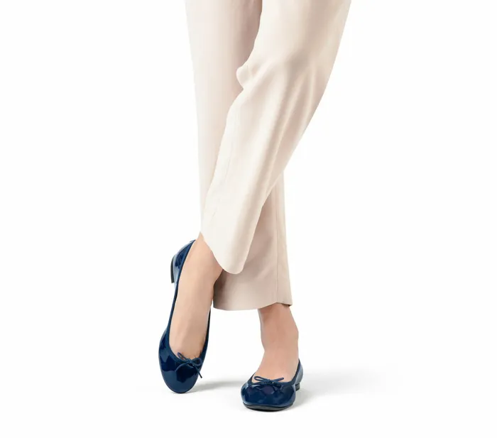 Repetto Womens Ballerinas Lili Ballerinas Navy Blue