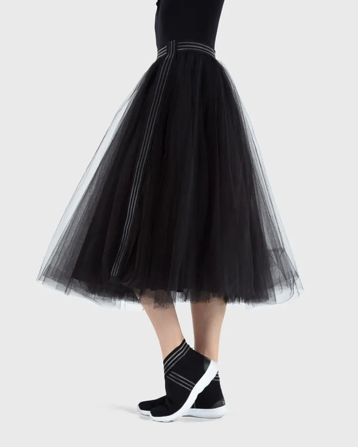 Repetto Womens Dresses and Skirts Ballerine LongLenght Tutu Skirt Black On Sale