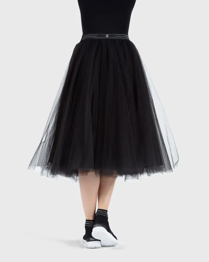Repetto Womens Dresses and Skirts Ballerine LongLenght Tutu Skirt Black On Sale