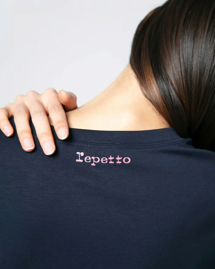 Repetto Womens Knit and Sweats 034R034 Sweater Navy Blue