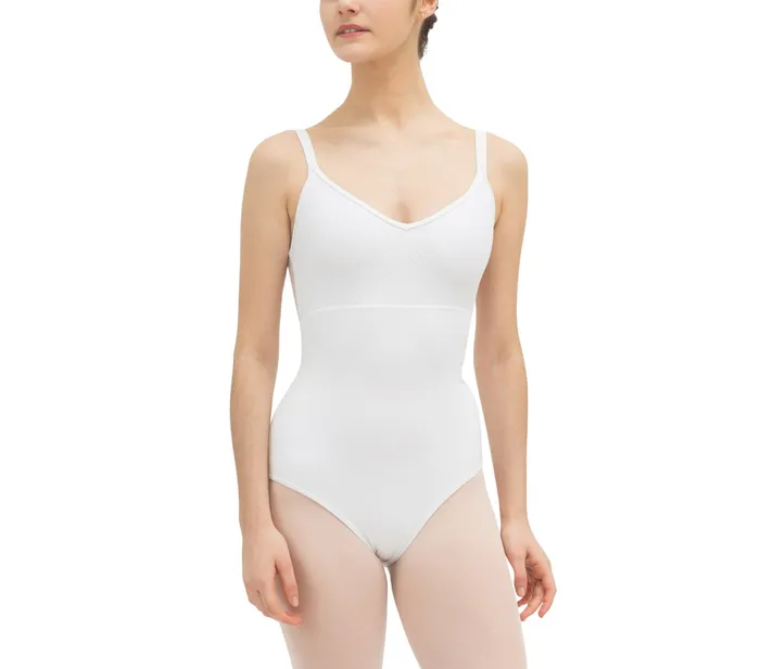 Repetto Womens Leotards and Tunics Women Lacy Leotard White