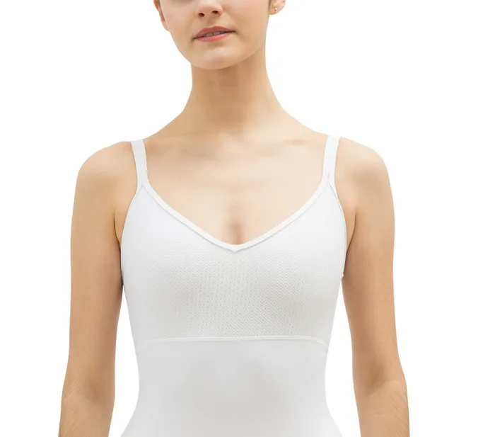 Repetto Womens Leotards and Tunics Women Lacy Leotard White