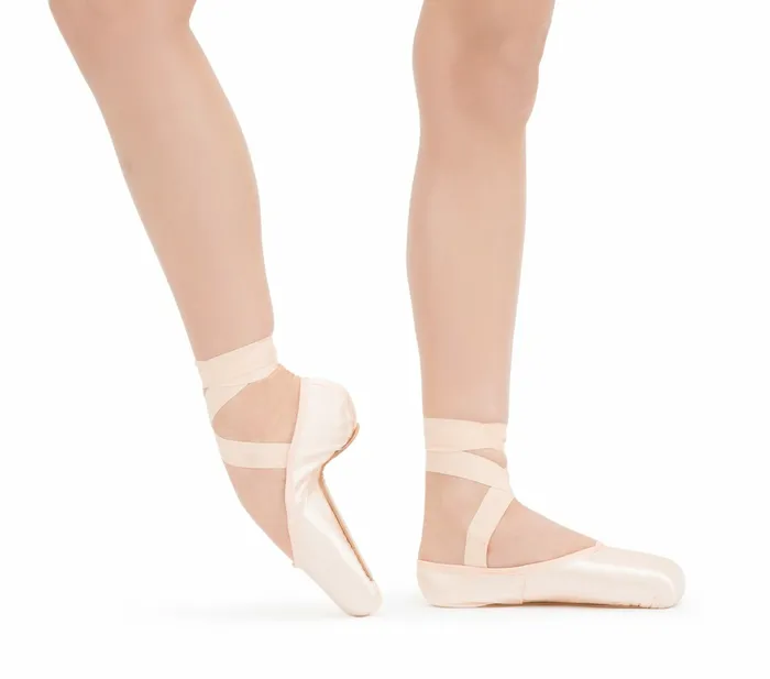 Repetto Womens Pointe Shoes Alicia Pointe Shoes Salmon Melon Casaul