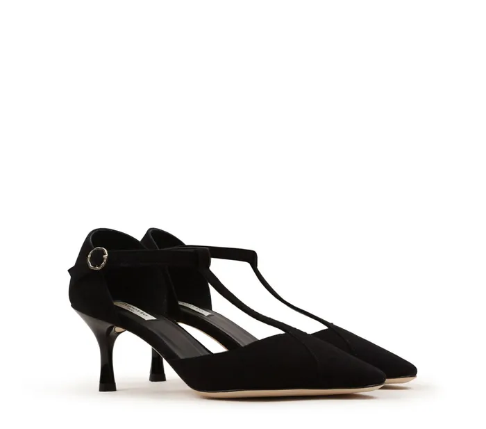 Repetto Womens Sandals Pino TStraps Black Cheap On Sale
