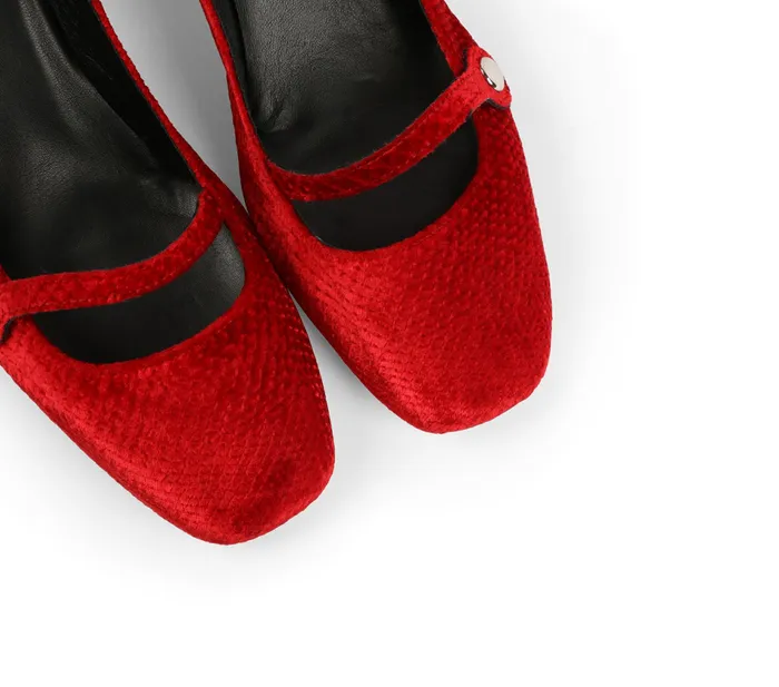 Repetto Womens Sandals Prielle Mary Janes Flammy Red Popular