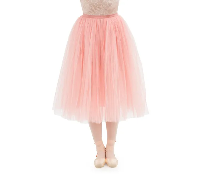 Repetto Womens Tutus and Skirts Long Tulle Skirt Pinky