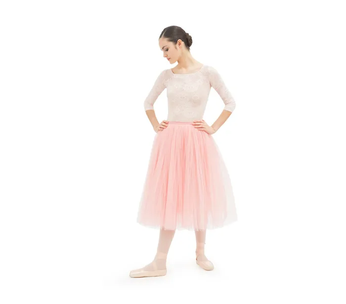 Repetto Womens Tutus and Skirts Long Tulle Skirt Pinky