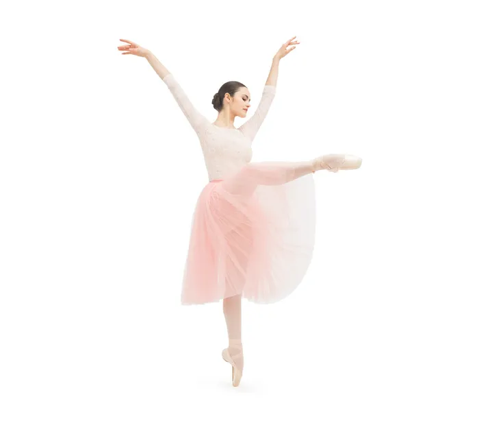 Repetto Womens Tutus and Skirts Long Tulle Skirt Pinky