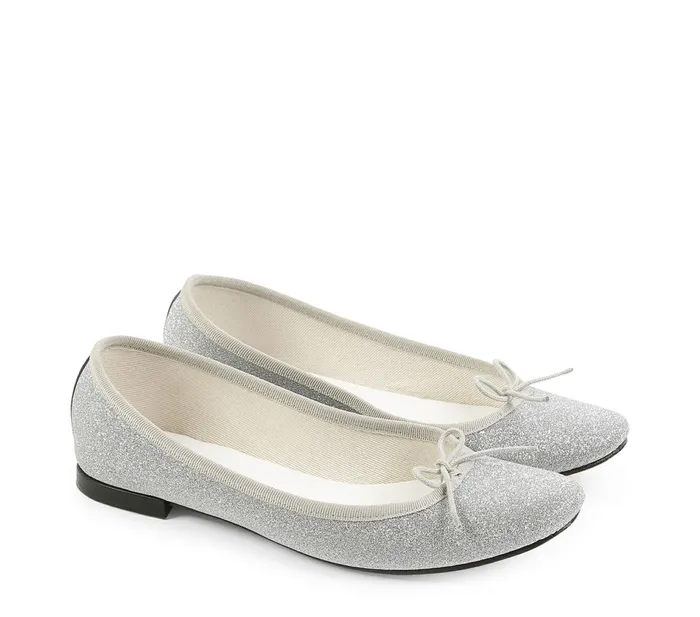 Repetto Womens Wedding Shoes Cendrillon Ballerinas Silver Cheap On Sale