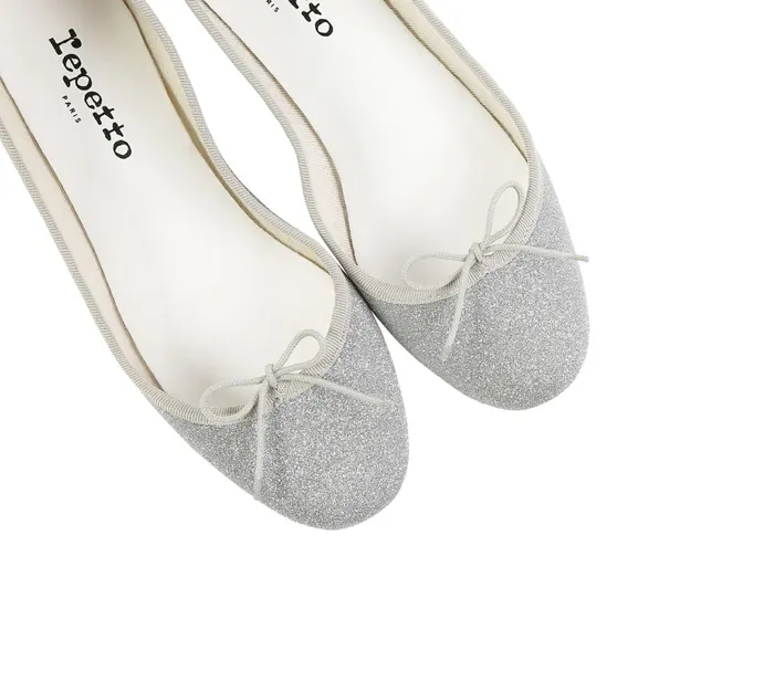 Repetto Womens Wedding Shoes Cendrillon Ballerinas Silver Cheap On Sale