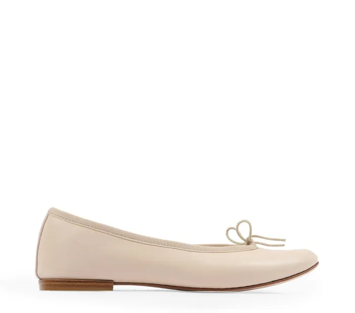 Repetto Womens Wedding Shoes High Cendrillon Ballerinas Beige Popular