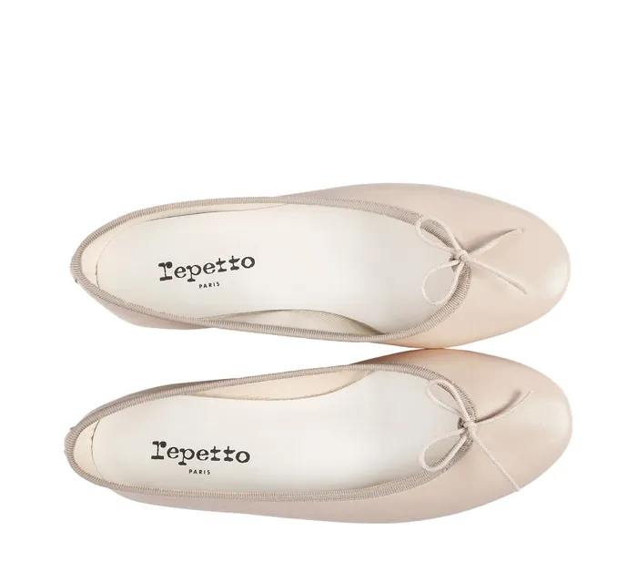 Repetto Womens Wedding Shoes High Cendrillon Ballerinas Beige Popular