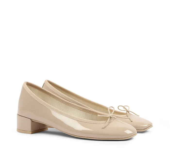 Repetto Womens Wedding Shoes Lou Ballerinas Beige For Sale