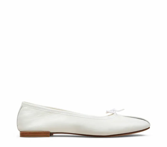 Repetto Womens Wedding Shoes Remy Ballerinas White On Sale