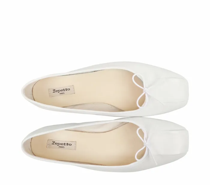 Repetto Womens Wedding Shoes Remy Ballerinas White On Sale