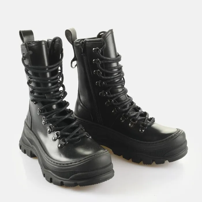 Roam Lace Up Hi Hike Black Buffalo Boots and AnkleBoots Roam Lace Up Hi Hike Black Buffalo Boots and AnkleBoots