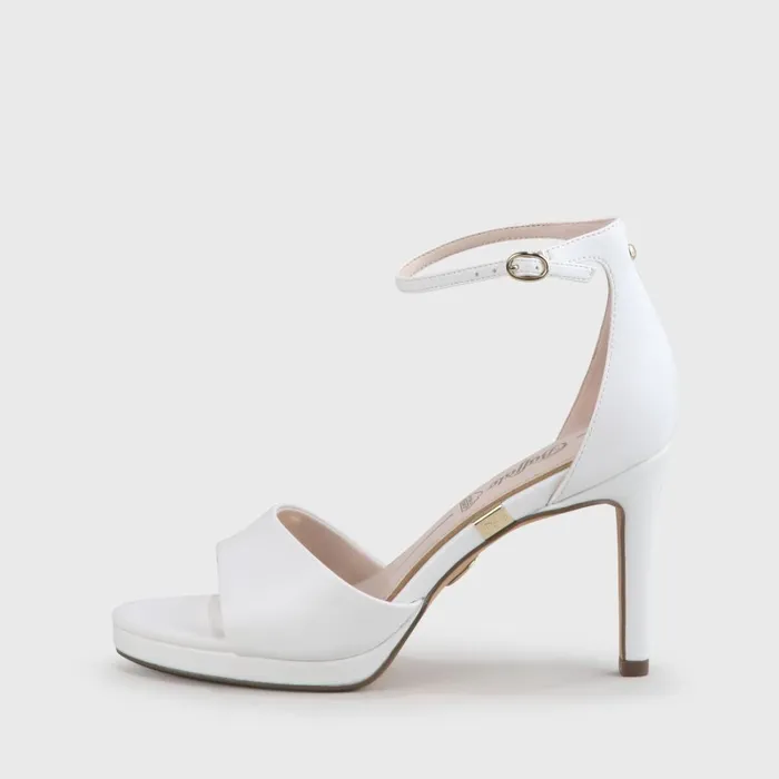 Ronja White Buffalo Heels