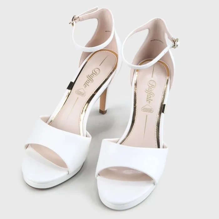 Ronja White Buffalo Heels