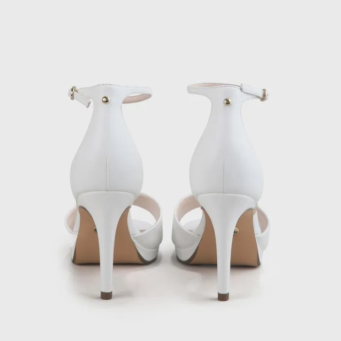 Ronja White Buffalo Heels
