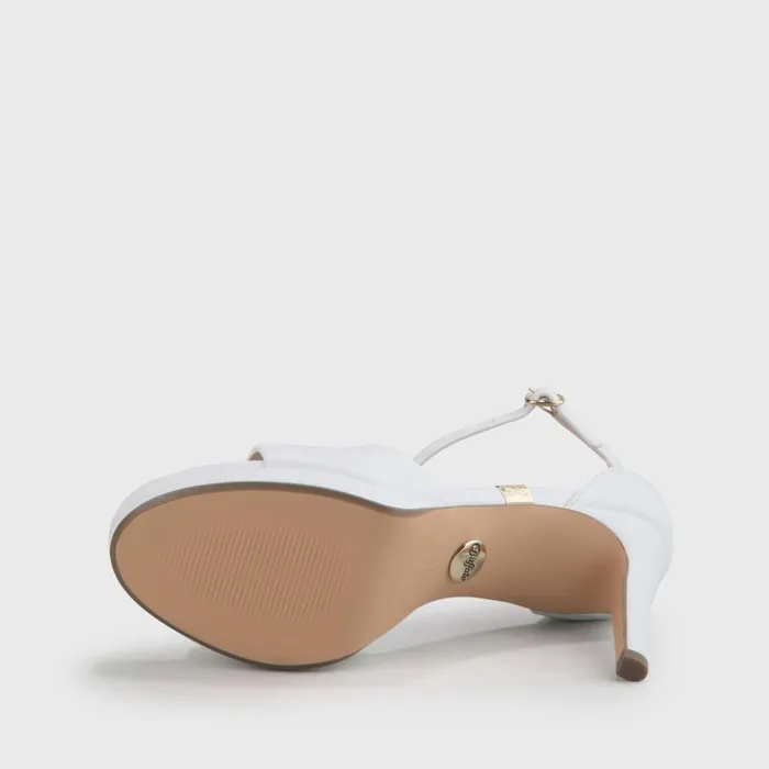 Ronja White Buffalo Heels