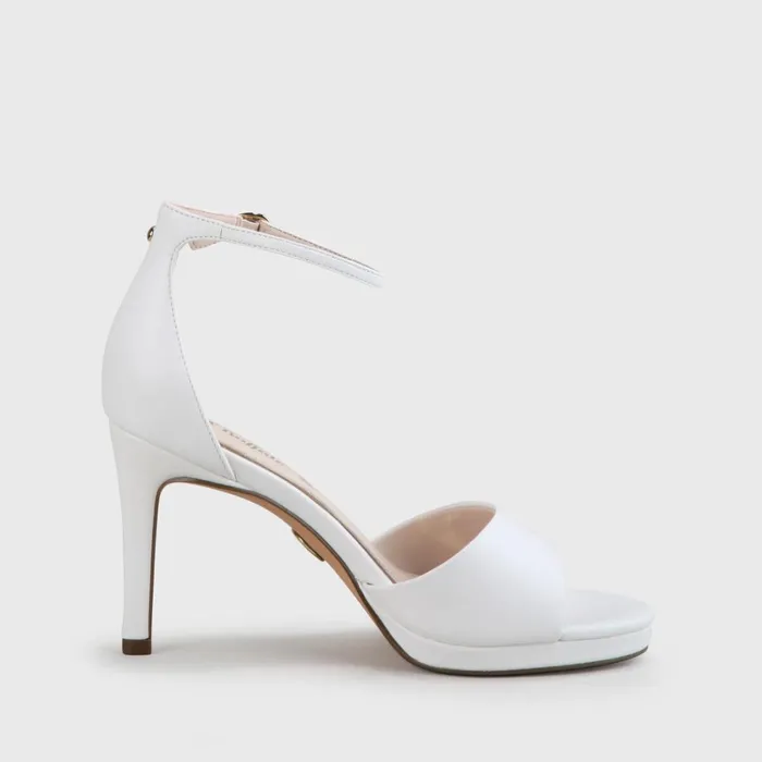 Ronja White Buffalo Heels