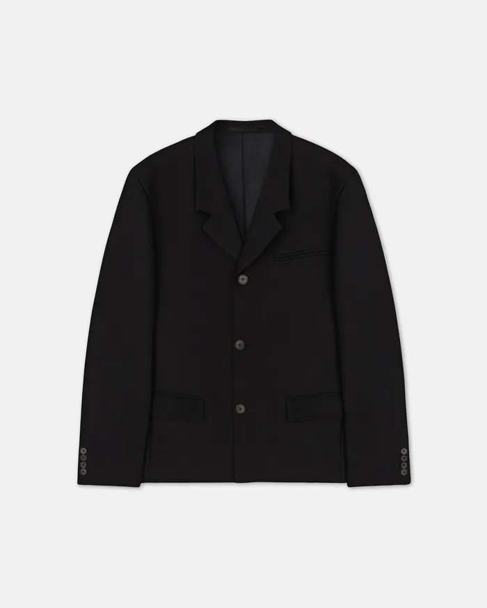 Rox Double Suiting Blazer Black MenWomen Nanushka Tailoring