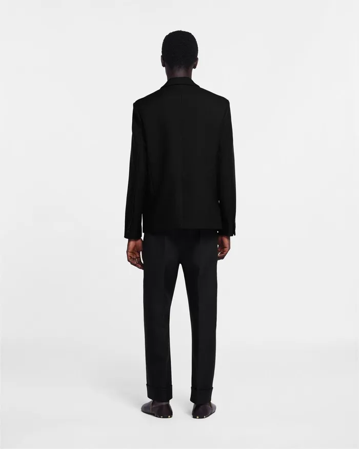 Rox Double Suiting Blazer Black MenWomen Nanushka Tailoring