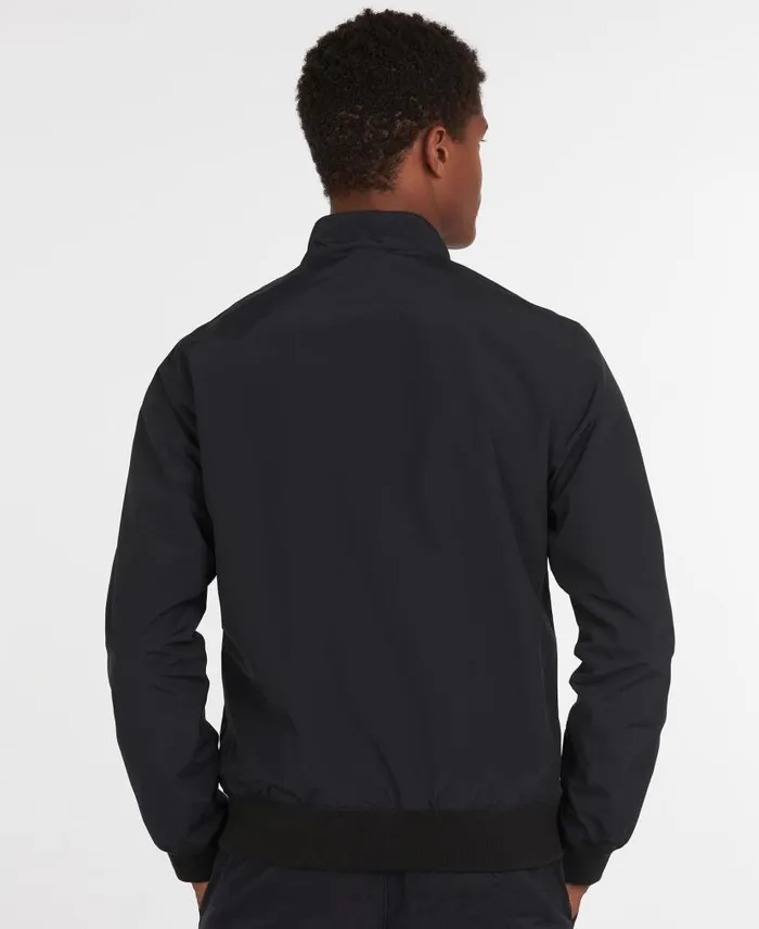 Royston Casual Jacket Black Men Barbour Casual Jackets