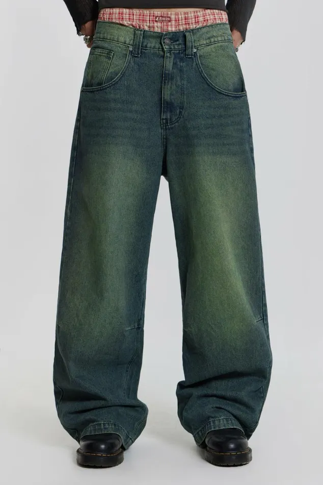 Sandblast Blue Wash Colossus Fit Jeans Blue WomenMen Jaded London Colossus Jeans Sandblast Blue Wash Colossus Fit Jeans Blue WomenMen Jaded London Colossus Jeans