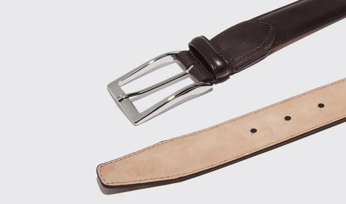 Scarosso Belts Men Cintura Marrone Scuro Classica Dark Brown Calf