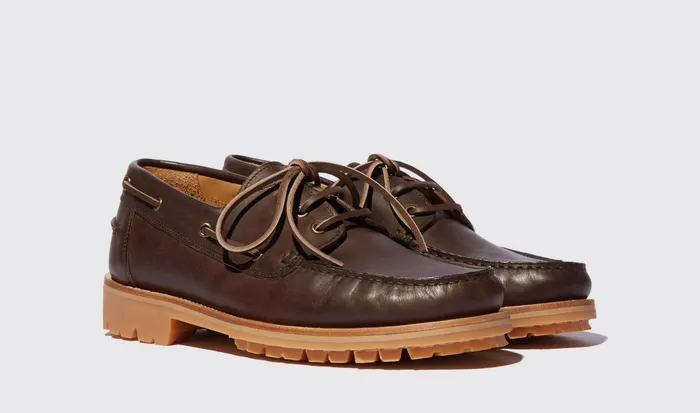 Scarosso Boat Shoes Men Daniel Brown Brown 8211 Calf