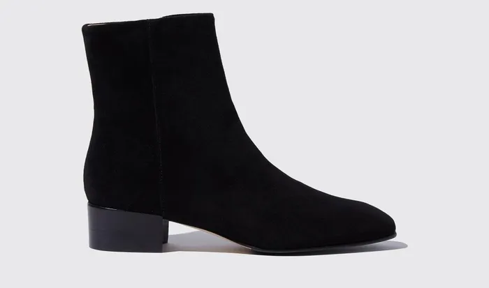 Scarosso Boots Women Ambra Nera Scamosciata Black 8211 Suede