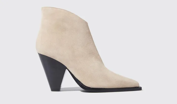 Scarosso Boots Women Angy Beige Suede Beige 8211 Suede