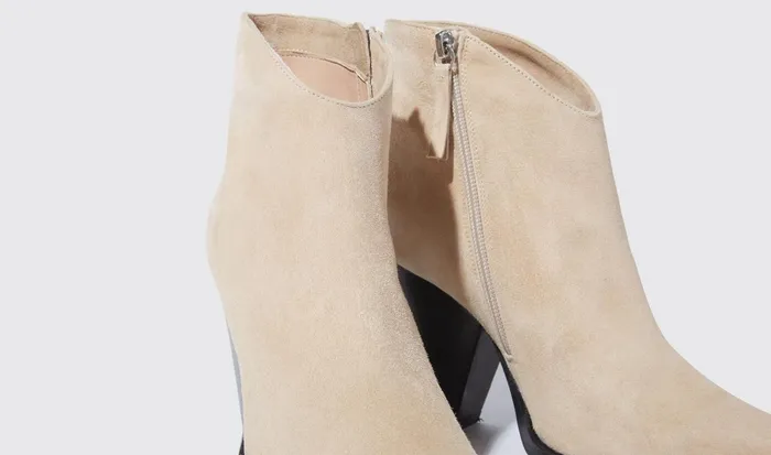 Scarosso Boots Women Angy Beige Suede Beige 8211 Suede