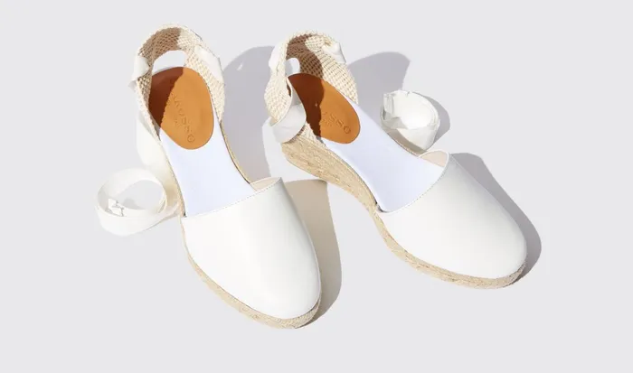 Scarosso Espadrilles Women Paloma White White 8211 Calf