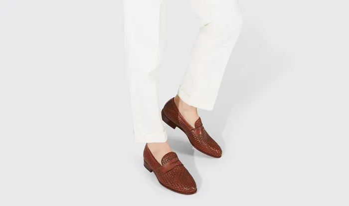Scarosso Loafers Men Andrea Cognac Cognac 8211 Calf