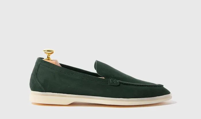 Scarosso Loafers Men Ludovico Verde Scamosciato Green 8211 Suede
