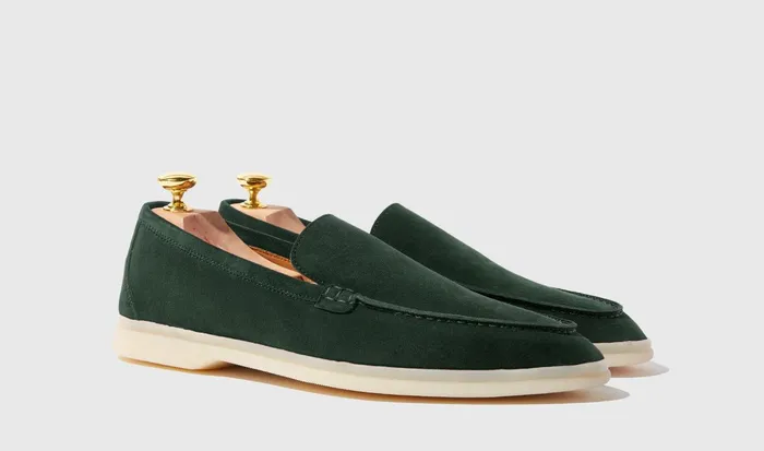 Scarosso Loafers Men Ludovico Verde Scamosciato Green 8211 Suede