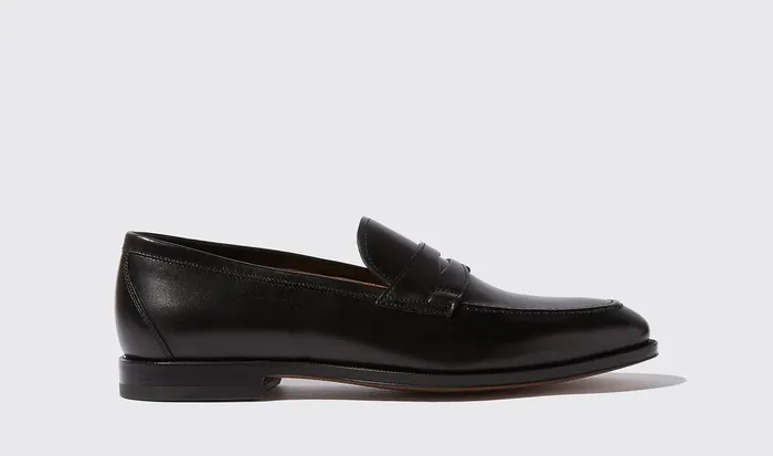 Scarosso Loafers Men Stefano Nero Black 8211 Calf