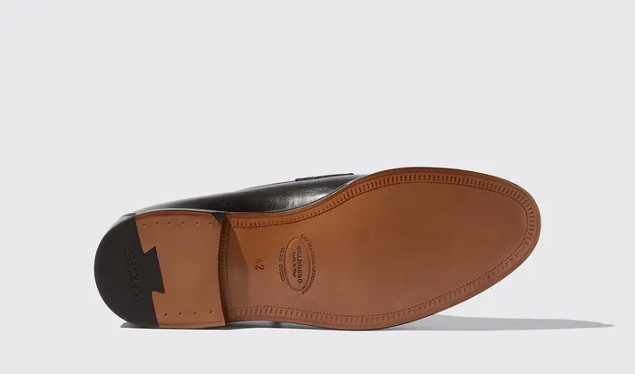 Scarosso Loafers Men Stefano Nero Black 8211 Calf