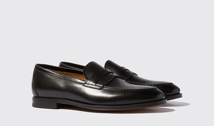 Scarosso Loafers Men Stefano Nero Black 8211 Calf