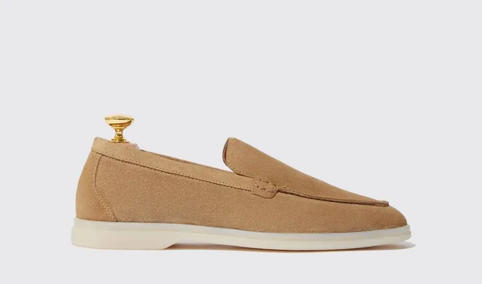 Scarosso Loafers Women Ludovica Beige Scamosciata Beige 8211 Suede