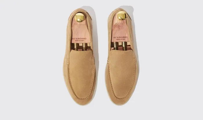 Scarosso Loafers Women Ludovica Beige Scamosciata Beige 8211 Suede